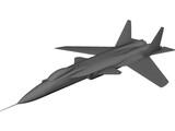 Sukhoi Su-47 Berkut 3D Model preview