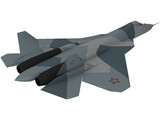 Sukhoi T-50 (2011) 3D Model