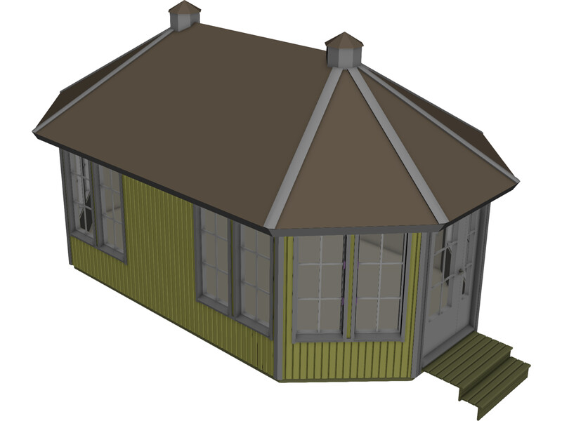 Summerhouse 3D Model