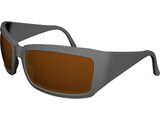 Sunglasses Plastic 3D Model preview