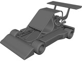 Superfly Go Kart 3D Model preview