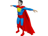 Superman 3D Model preview