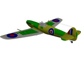 Supermarine Spitfire 3D Model preview