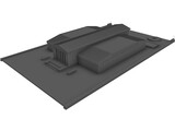 Supreme Court Building 3D Model preview