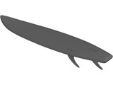 Surfboard 3D Model