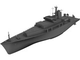 Survey Vessel 3D Model preview