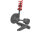 Suspension Front 3D Model preview