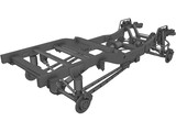 Suspension Independnt Lifted Kit 3D Model preview