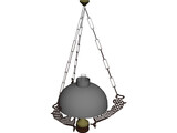 Suspension Light 3D Model preview