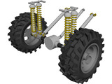 Suspension 3D Model preview