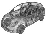 Suzuki Alto A-Star (2009) 3D Model
