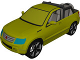Suzuki Grand Vitara Convertible 3D Model preview