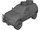 Suzuki Grand Vitara Offroad 3D Model preview