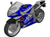 Suzuki GSX-R 750 3D Model preview