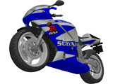Suzuki GSX-R 750 3D Model