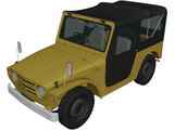 Suzuki Jimny (1970) 3D Model preview