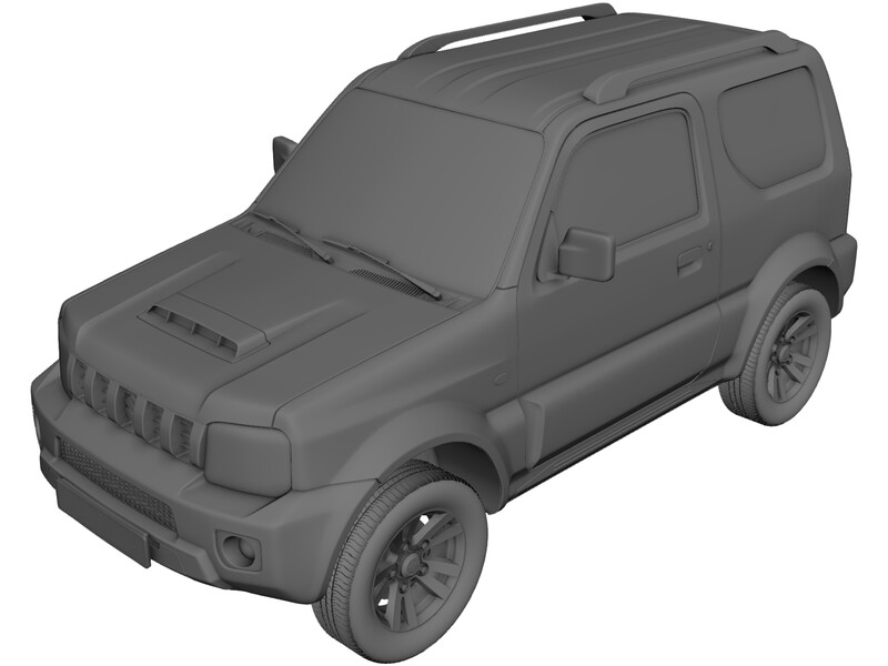 Suzuki Jimny (2013) 3D Model