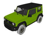 Suzuki Jimny (2019) 3D Model