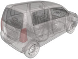 Suzuki Karimun 3D Model