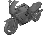 Suzuki Katana (1991) 3D Model preview