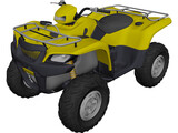 Suzuki Quad Cycle 3D Model preview
