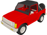 Suzuki Samurai (1988) 3D Model preview