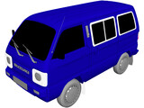 Suzuki Super Carry 3D Model preview