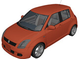 Suzuki Swift 3D Model preview