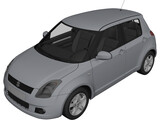 Suzuki Swift 3D Model preview