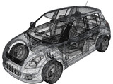 Suzuki Swift 3D Model
