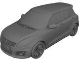 Suzuki Swift Sport 3D Model preview