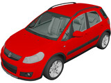 Suzuki SX4 (2010) 3D Model preview