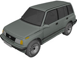 Suzuki Vitara 5-doors (1990) 3D Model preview