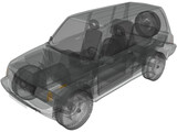 Suzuki Vitara 5-doors (1990) 3D Model