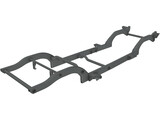 Suzuki Vitara Chassis 3D Model