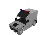 SWAT Car 3D Model preview