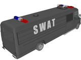 SWAT Truck 3D Model