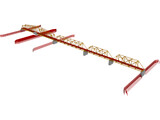 Swing Span Truss Bridge 3D Model preview