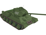 T-34 Tank 3D Model
