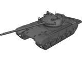 T-72M1 3D Model preview