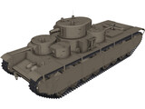 T35A 3D Model preview