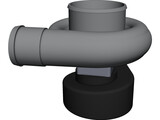 T70 Turbo 3D Model preview