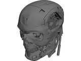 T800 Head 3D Model preview