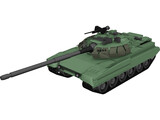 T90 Russian Main Battle Tank (MBT) 3D Model preview