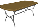Table 3D Model preview