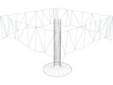 Table Cloth Princeton 3D Model