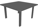 Table Coffee 3D Model preview