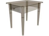 Table Colonial End 3D Model