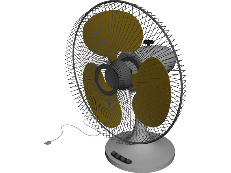 Fan 3D Model