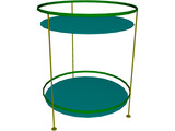 Table Glass Top 3D Model
